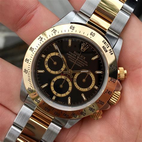 rolex daytona steel zenith|Rolex daytona zenith two tone.